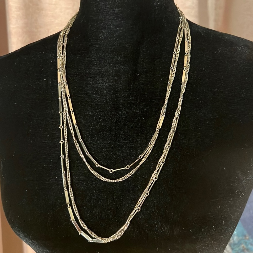 Vintage Celebrity NY 26” Double Strand Necklace
